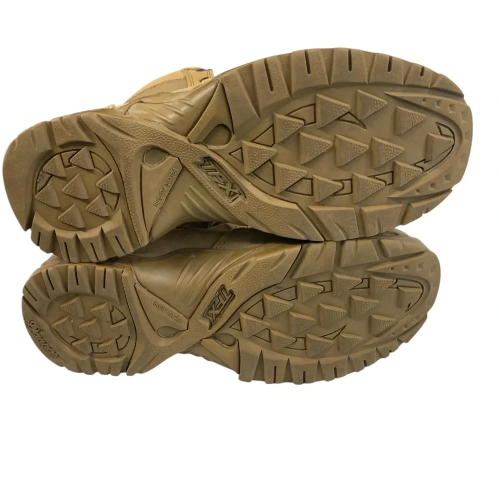 DANNER Tan Combat TFX Leather & Fabric Tactical Boots‎ – Men’s 9 D